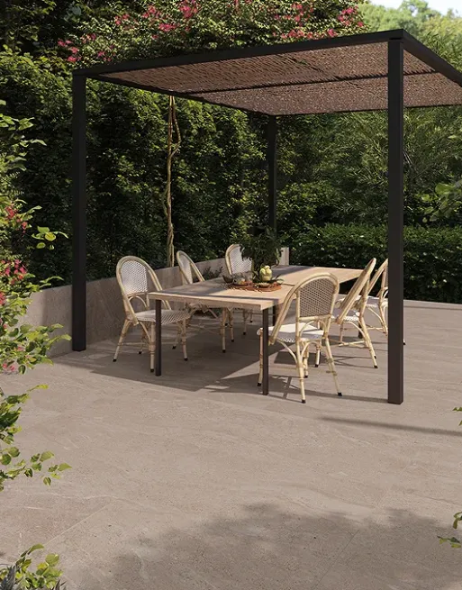 Marajo Outdoor Brown Stone Effect Wall & Floor Tiles