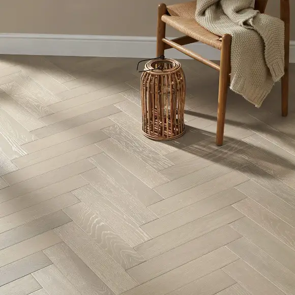 Oxford Herringbone Pearl Grey Oak