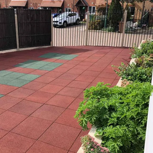 Rubber Floor Pavers