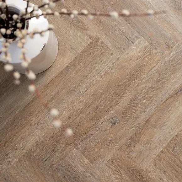 Brindle Herringbone Vinyl Flooring 2