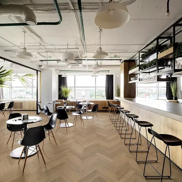 Classic Oak Herringbone LVT