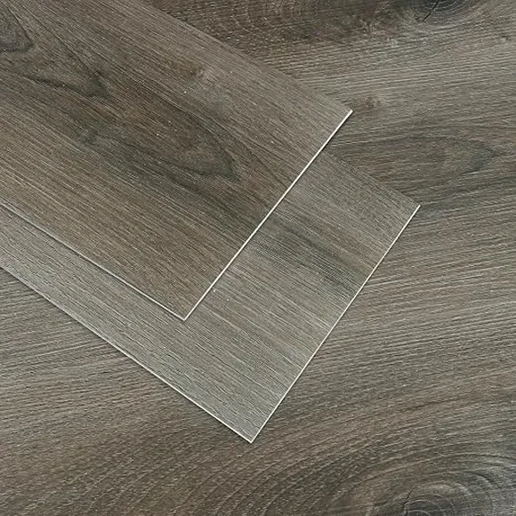 Dark Brown Peel Stick Vinyl Planks 1
