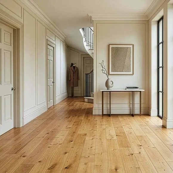Engineered Brushed Oiled Wood Flooring