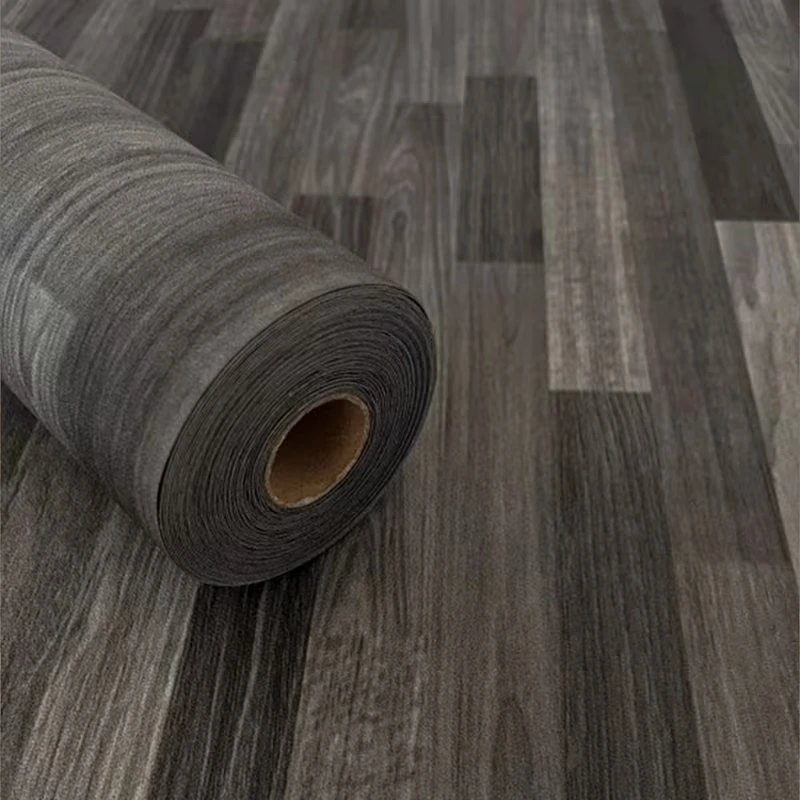 Gray Self Adhesive Vinyl Floor Roll 2