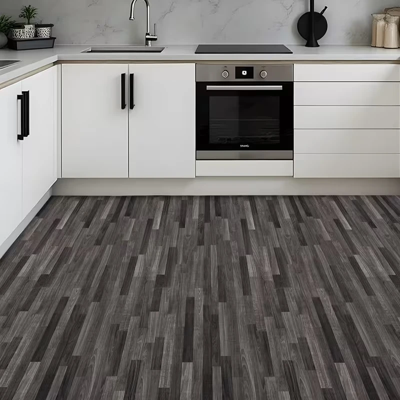 Gray Self Adhesive Vinyl Floor Roll