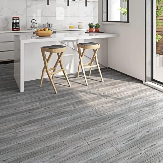 Grey Wood Peel Stick Vinyl Planks