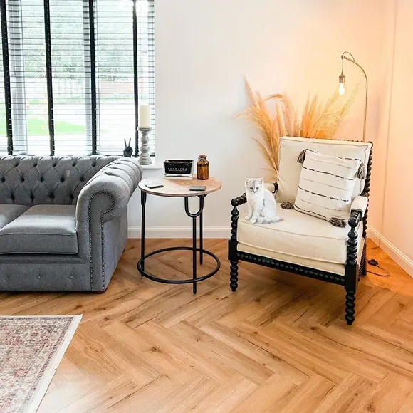Ikura Oak Herringbone Click Vinyl SPC 1