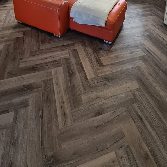 Port Oak Herringbone LVT Flooring