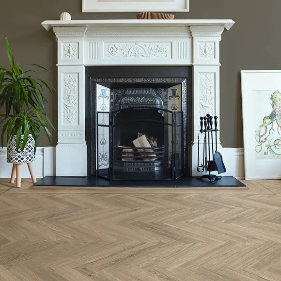 Ravenna Oak Herringbone LVT 1