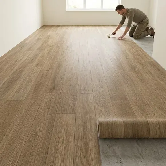 Realistic Wood Grain Peel Stick Vinyl 2