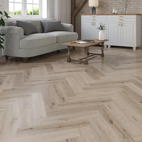 Seagrove Oak Herringbone SPC Flooring