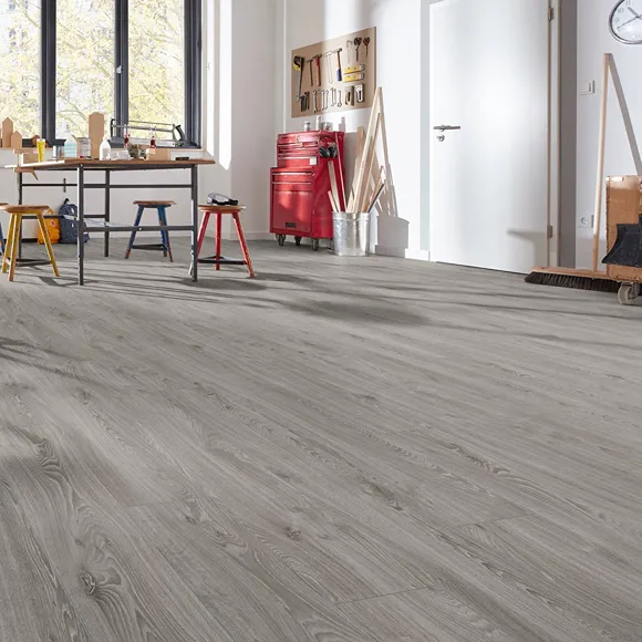 Soft Grey Oak AC5 Laminate Flooring