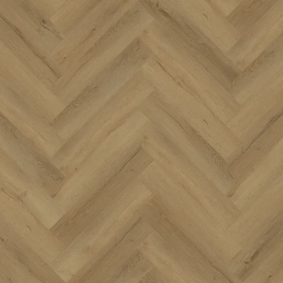 Waffle Oak Herringbone Click Vinyl SPC 2