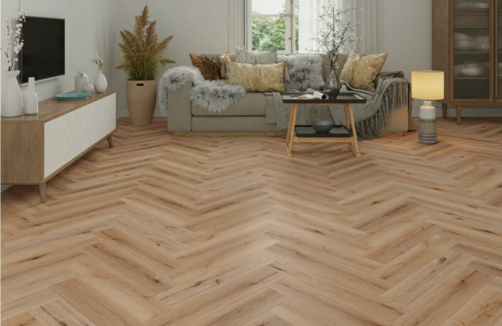 Dusky Oak Parquet Flooring