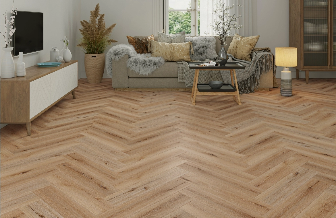 Dusky Oak Parquet Flooring