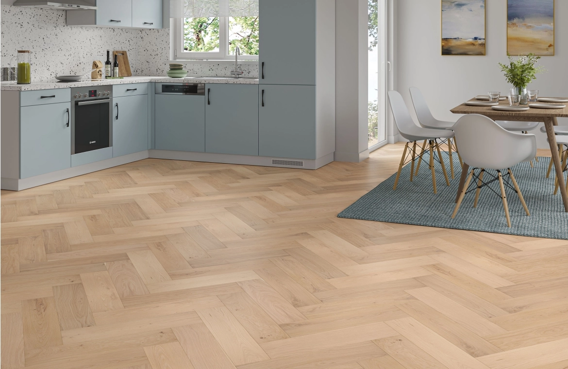 Ghoul Oak Parquet Flooring