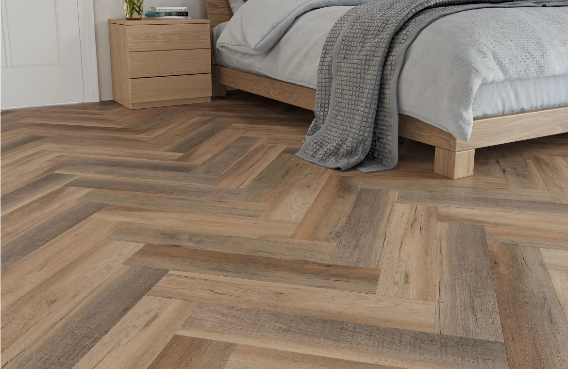 Golden Oak Parquet Flooring