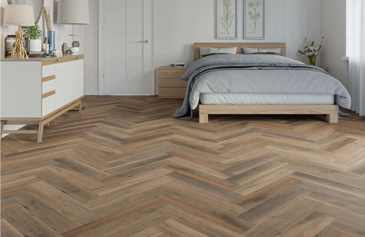 Golden Oak Parquet Flooring