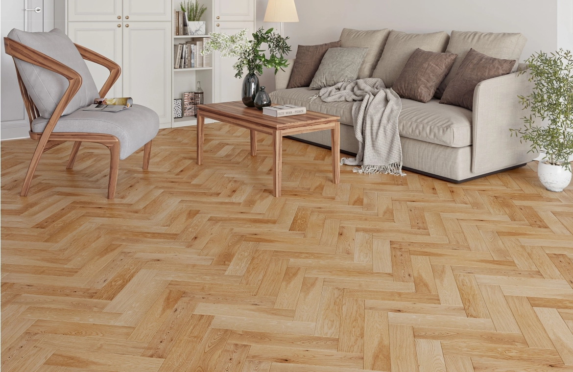 Lavish Oak Parquet Flooring