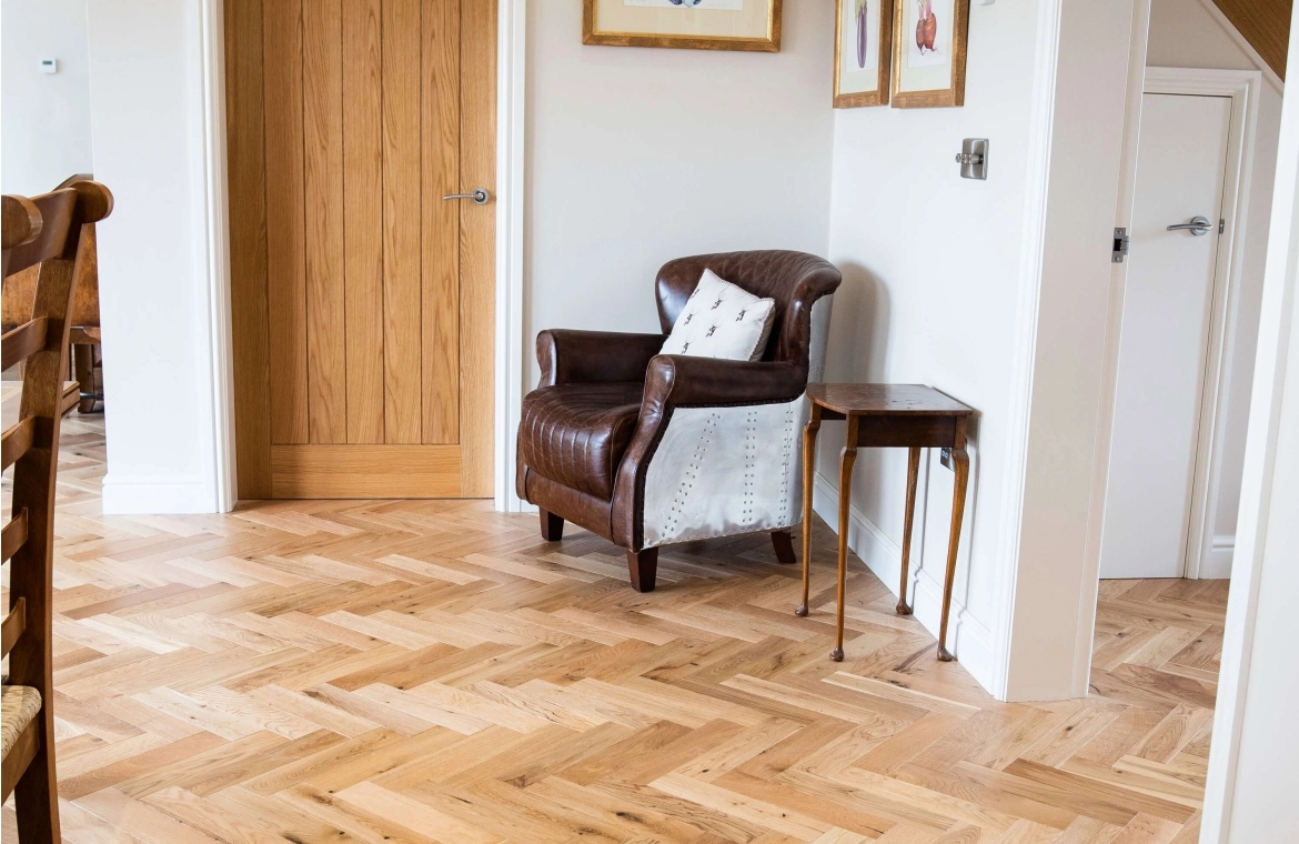 Lavish Oak Parquet Flooring