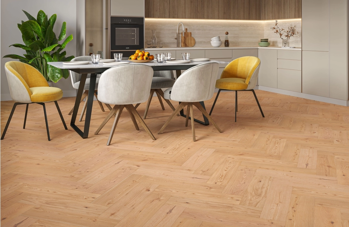Rabbit Oak Parquet Flooring