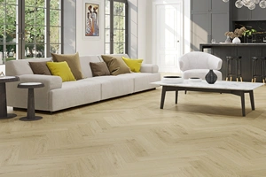 SPC Chevron flooring