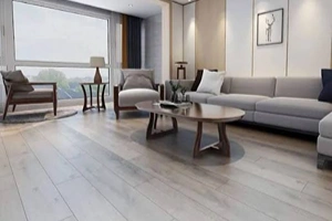 SPC wood look flooring