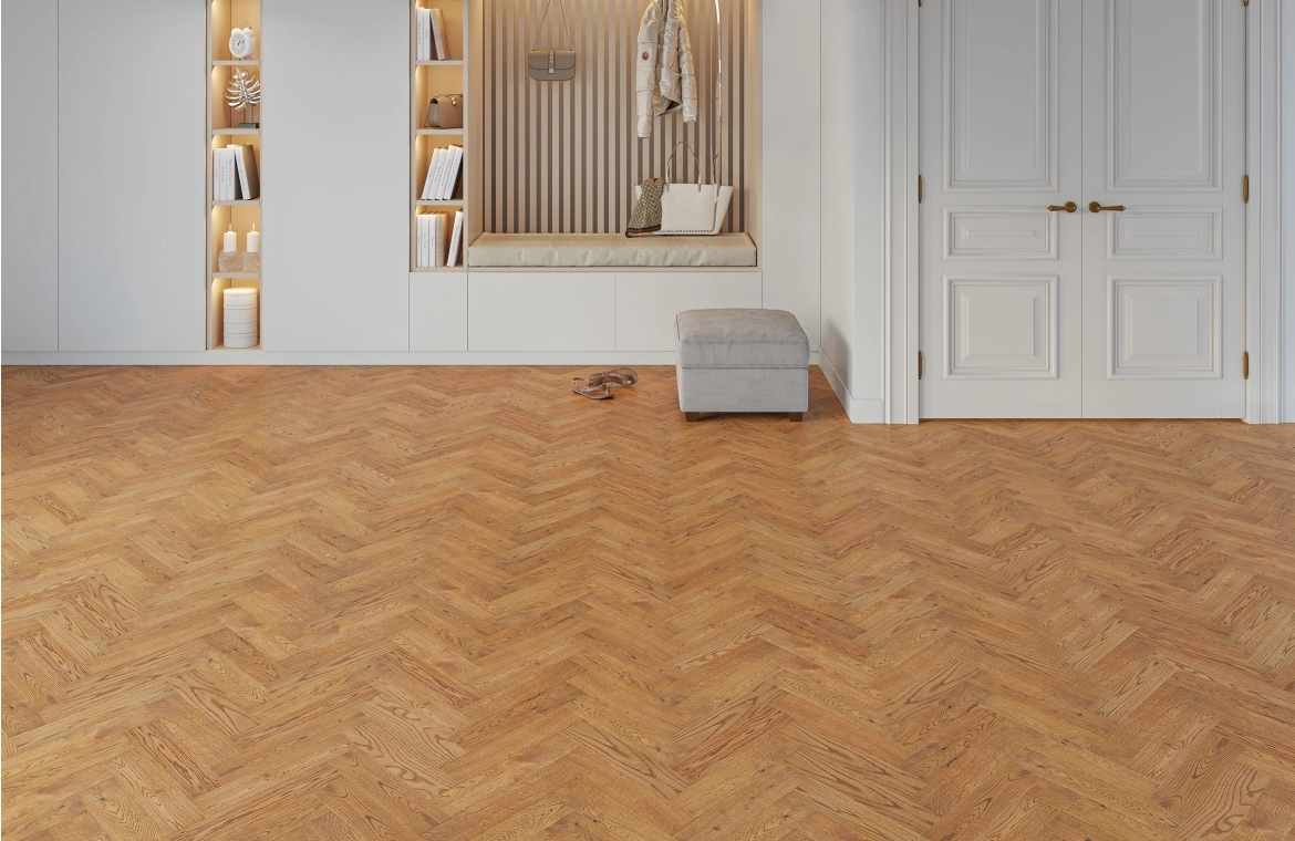 Sienna Oak Parquet Flooring