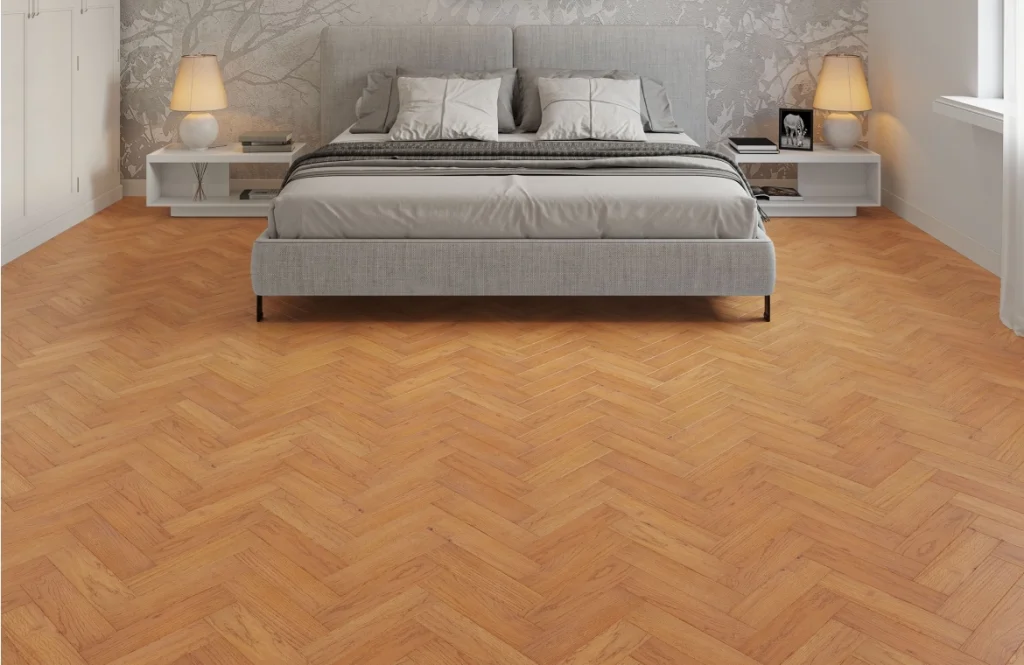 Spiced Oak Parquet Flooring